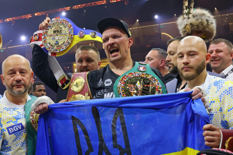 Boxing: For kyiv, Usyk demonstrated that Ukraine could win